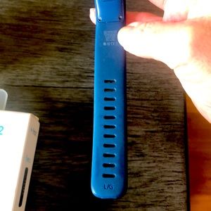 Fitbit Charge HR Wireless Activity Watch (Lg) blue